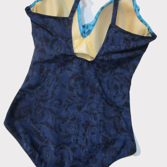 Swimsuit Siren Draped Underwire Look 10 Lbs Lighter in 10 Seconds - Picture 9 of 15